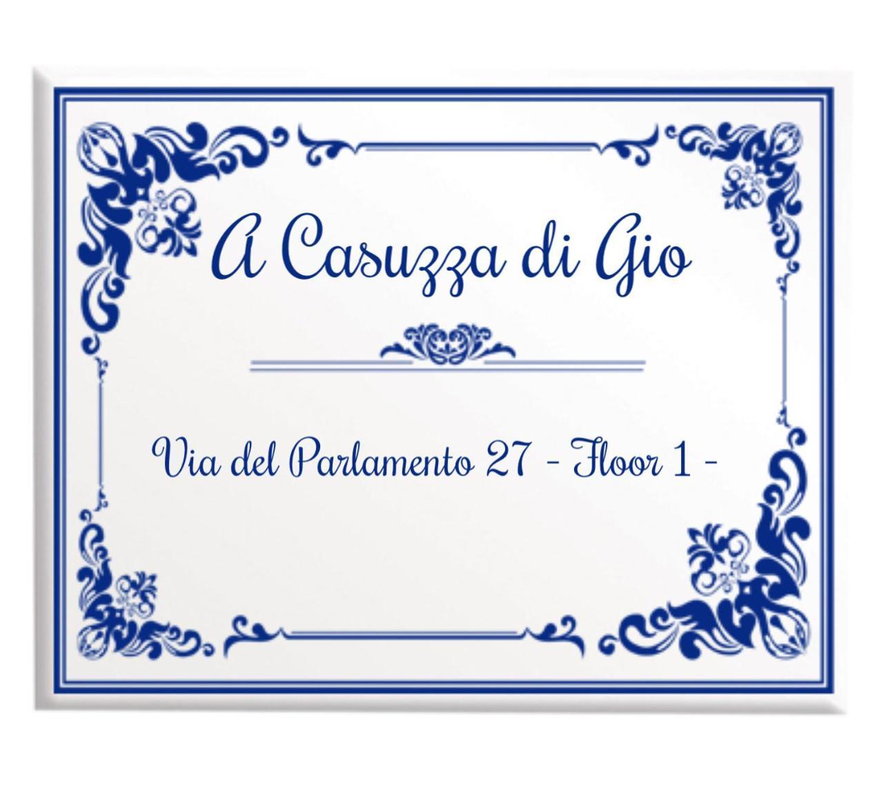 A Casuzza Di Gio Lägenhet Palermo Exteriör bild